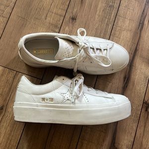 Converse platform sneakers